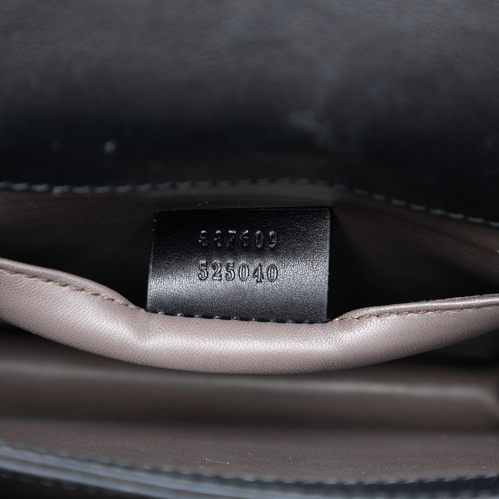 Pre-Loved Gucci Small Polished Calfskin Interlocking G Dollar Crossbody - Picture 6 of 7